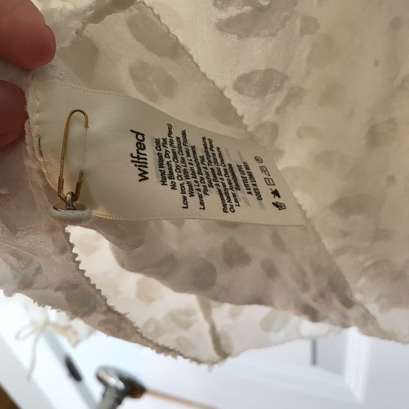 NWOT Aritzia Wilfred Lourdes - White- Size S - Picture 5 of 7